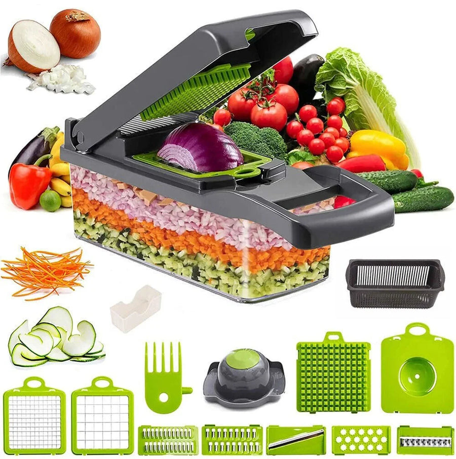 15-in-1 Vegetable Chopper & Slicer Set