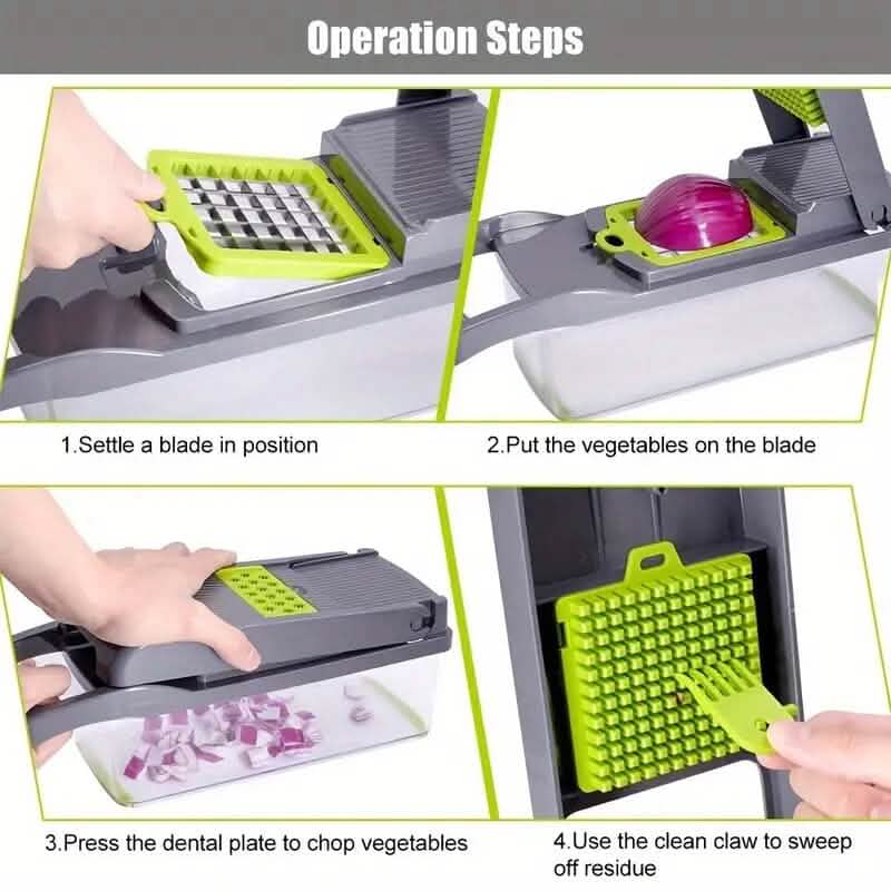 14-in-1 Vegetable Chopper & Slicer