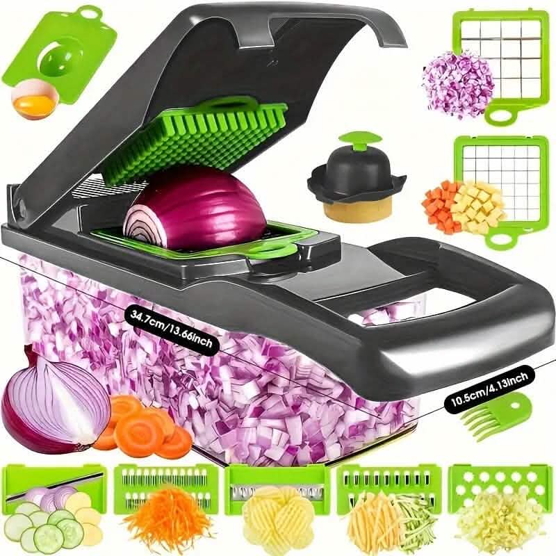 14-in-1 Vegetable Chopper & Slicer