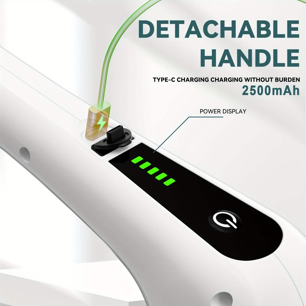Cordless Electric Spin Scrubber with 8 Brush Heads