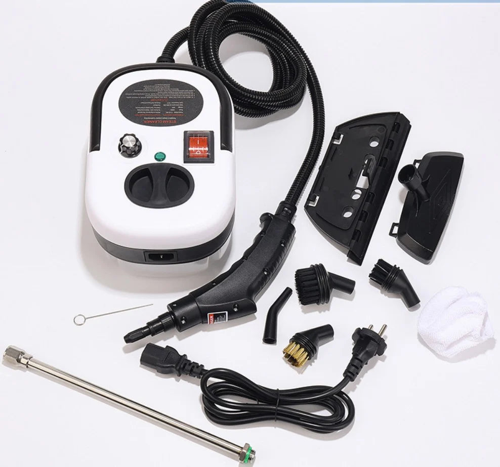 2500W Handheld Steam Cleaner High Pressure Household Car Detailing Steam Cleaning Machine with Cleaning Tools US Standard