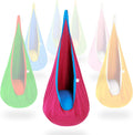 Kids Pod Swing Seat, Cotton Sensory Swing for Indoor and Outdoor