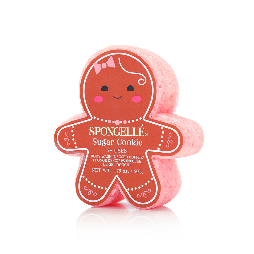 Spongellé Everything Nice Holiday Gingerbread Gift Set