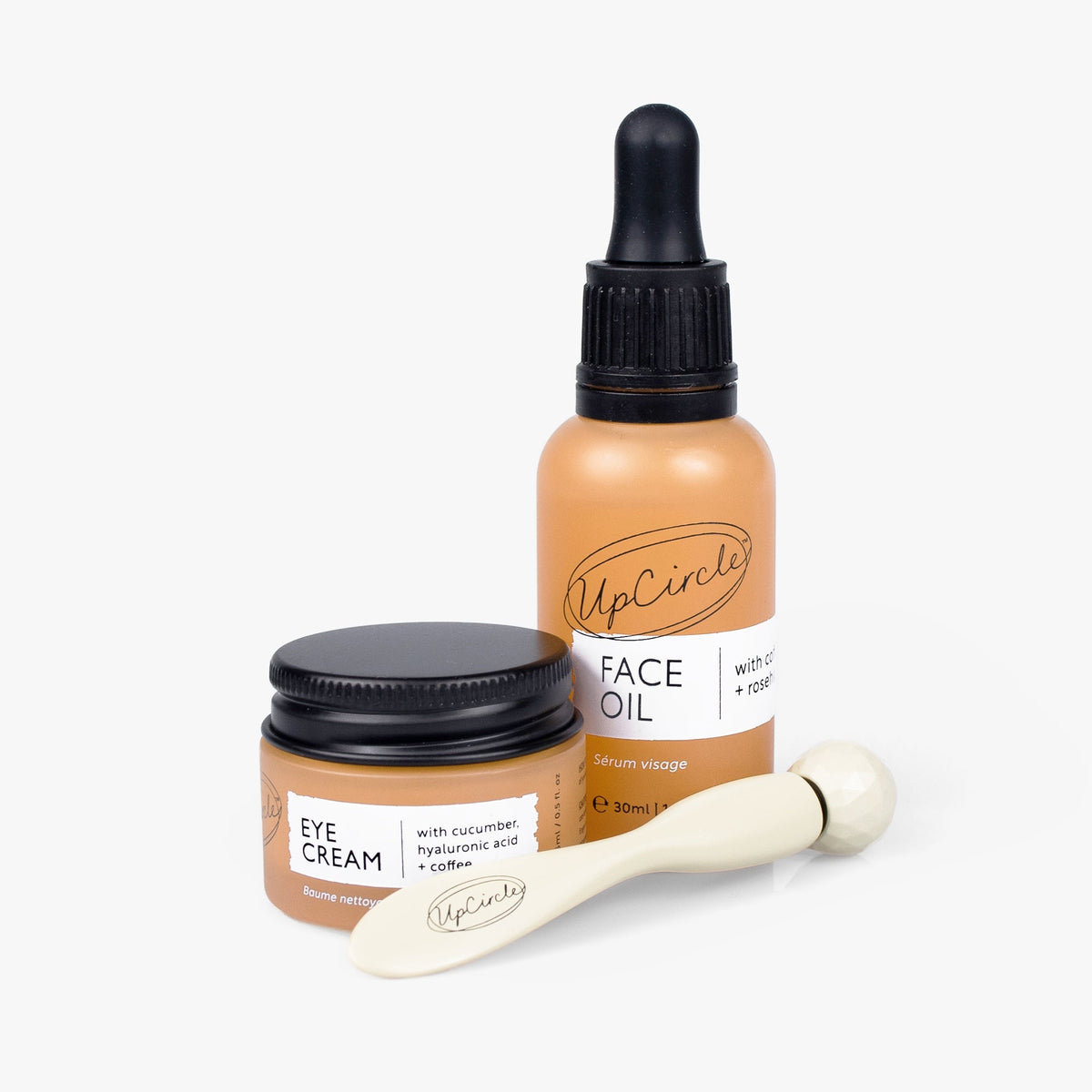 UpCircle Caffeinated Duo Gift Set + Eye Roller