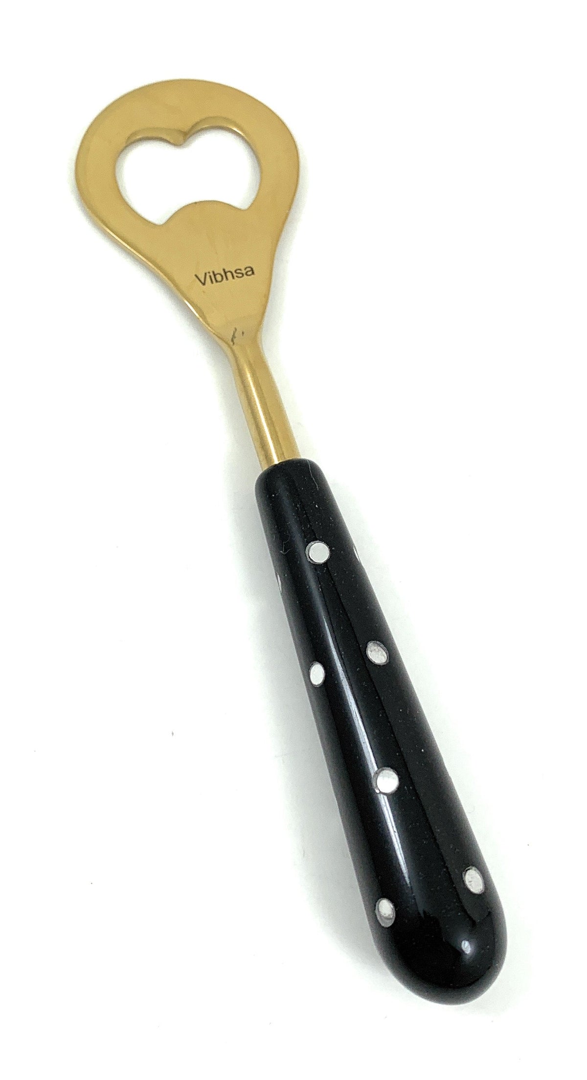 Gold & Black 4-Piece Bar Tool Set