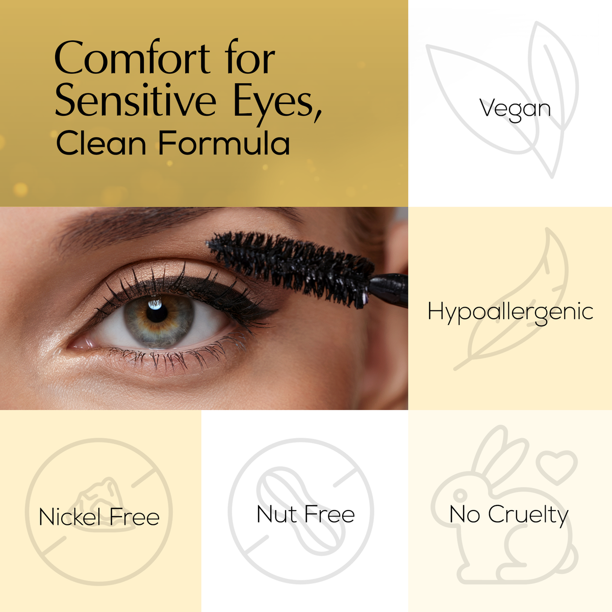 Volumizing Mascara for Sensitive Eyes