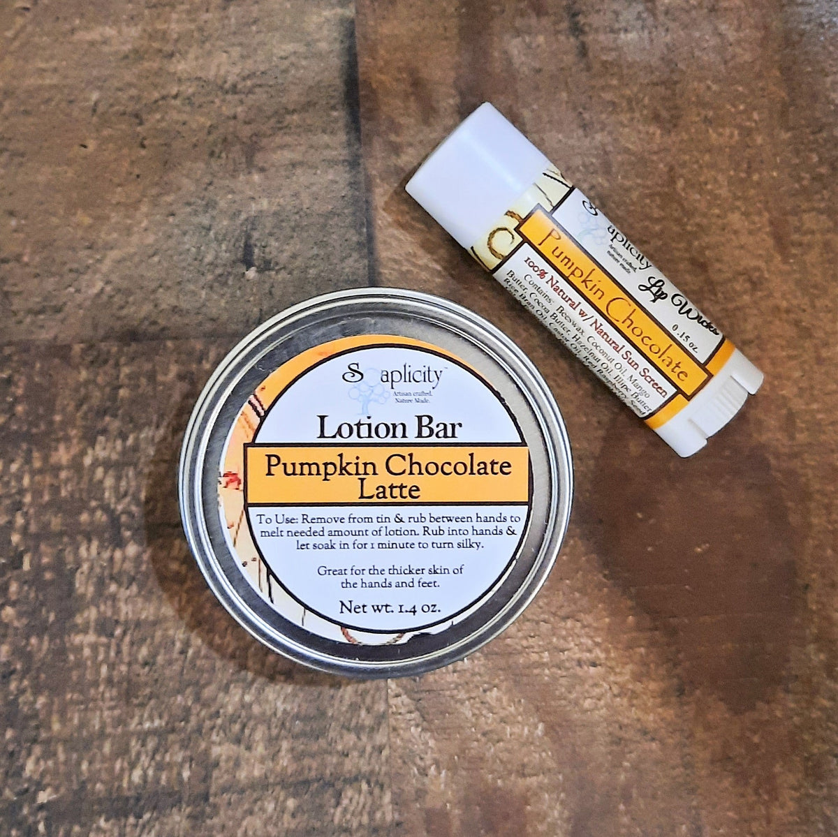 Soaplicity Lip Balm & Lotion Bar Gift Set