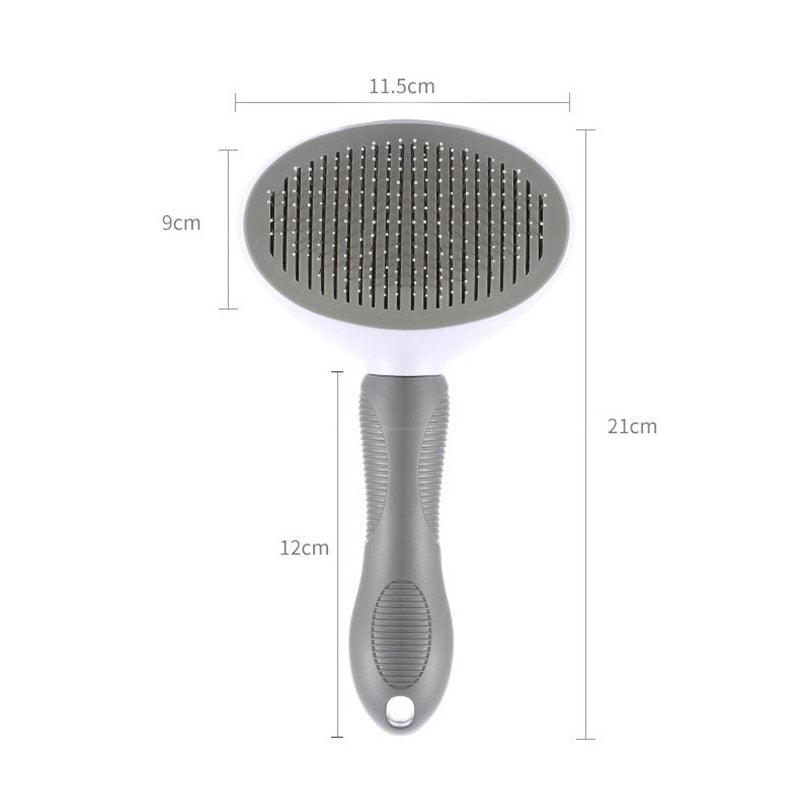 Self-Cleaning Pet Grooming Brush