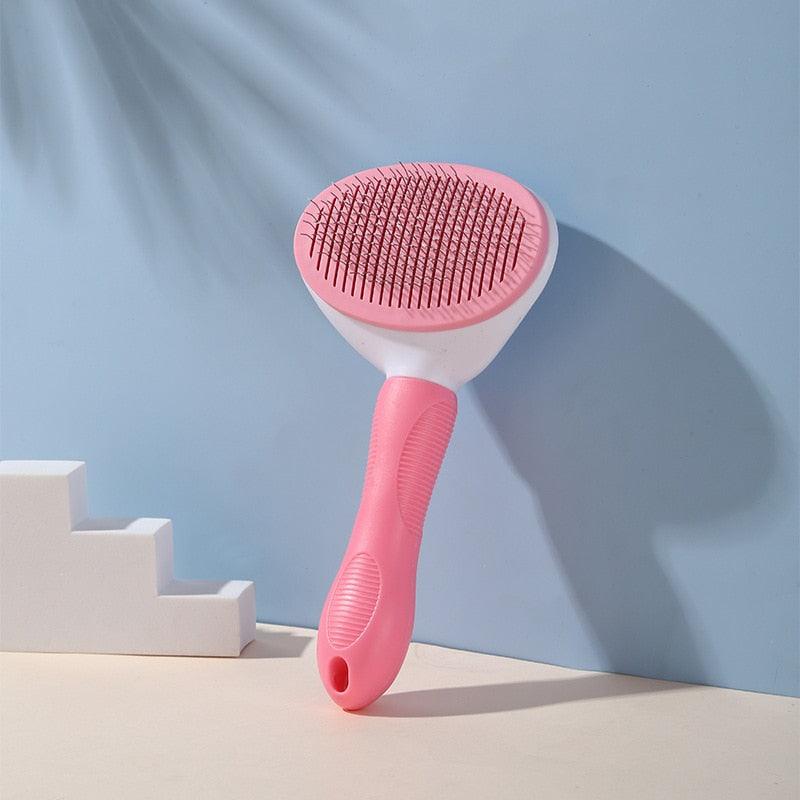 Self-Cleaning Pet Grooming Brush