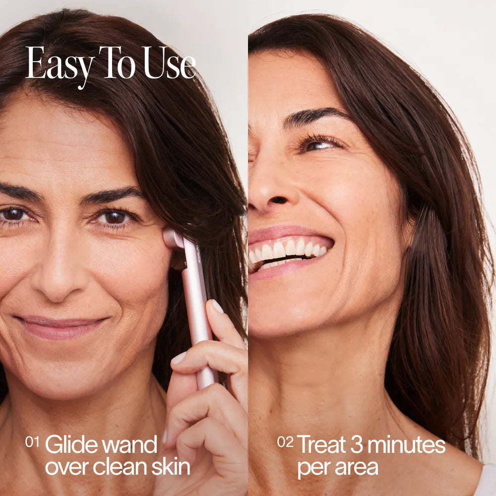 Solawave 4-in-1 Red Light Therapy Wand & Activating Serum Kit