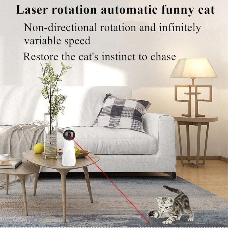 Automatic Interactive Cat Laser Toy