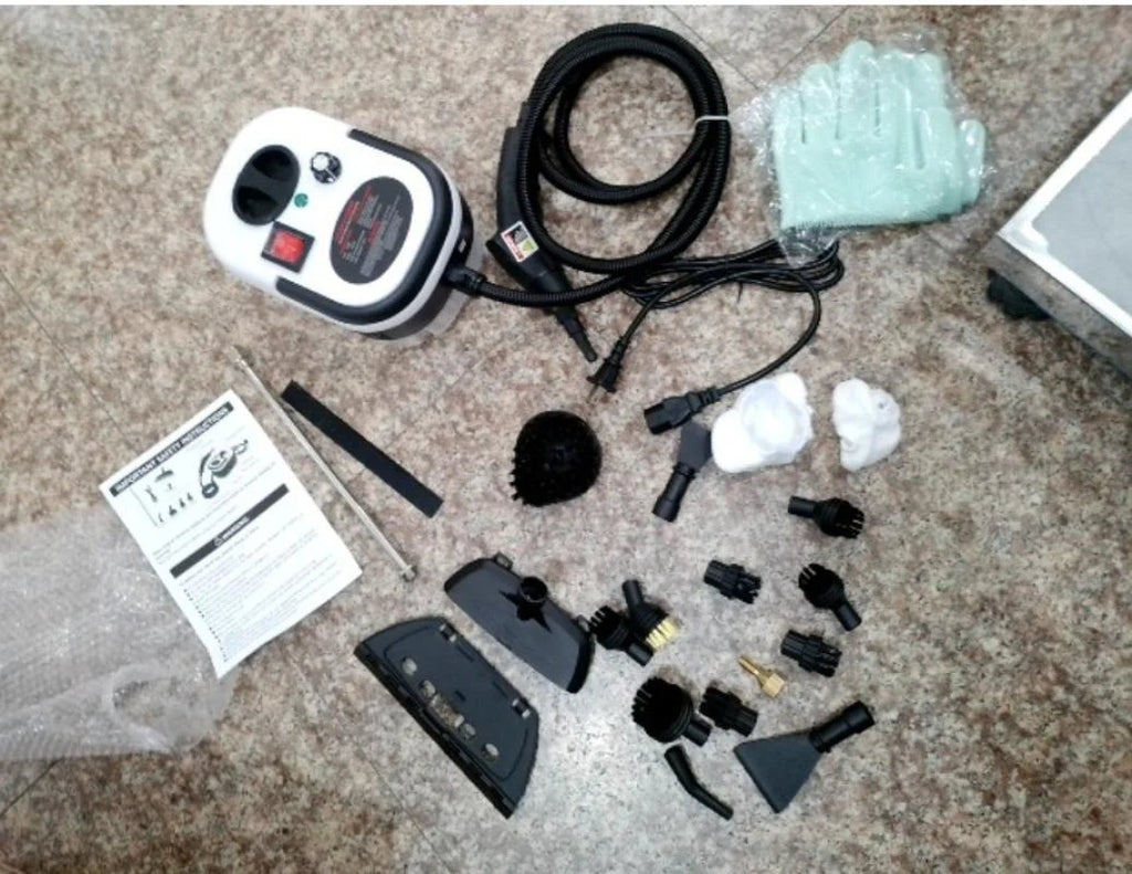 2500W Handheld Steam Cleaner High Pressure Household Car Detailing Steam Cleaning Machine with Cleaning Tools US Standard