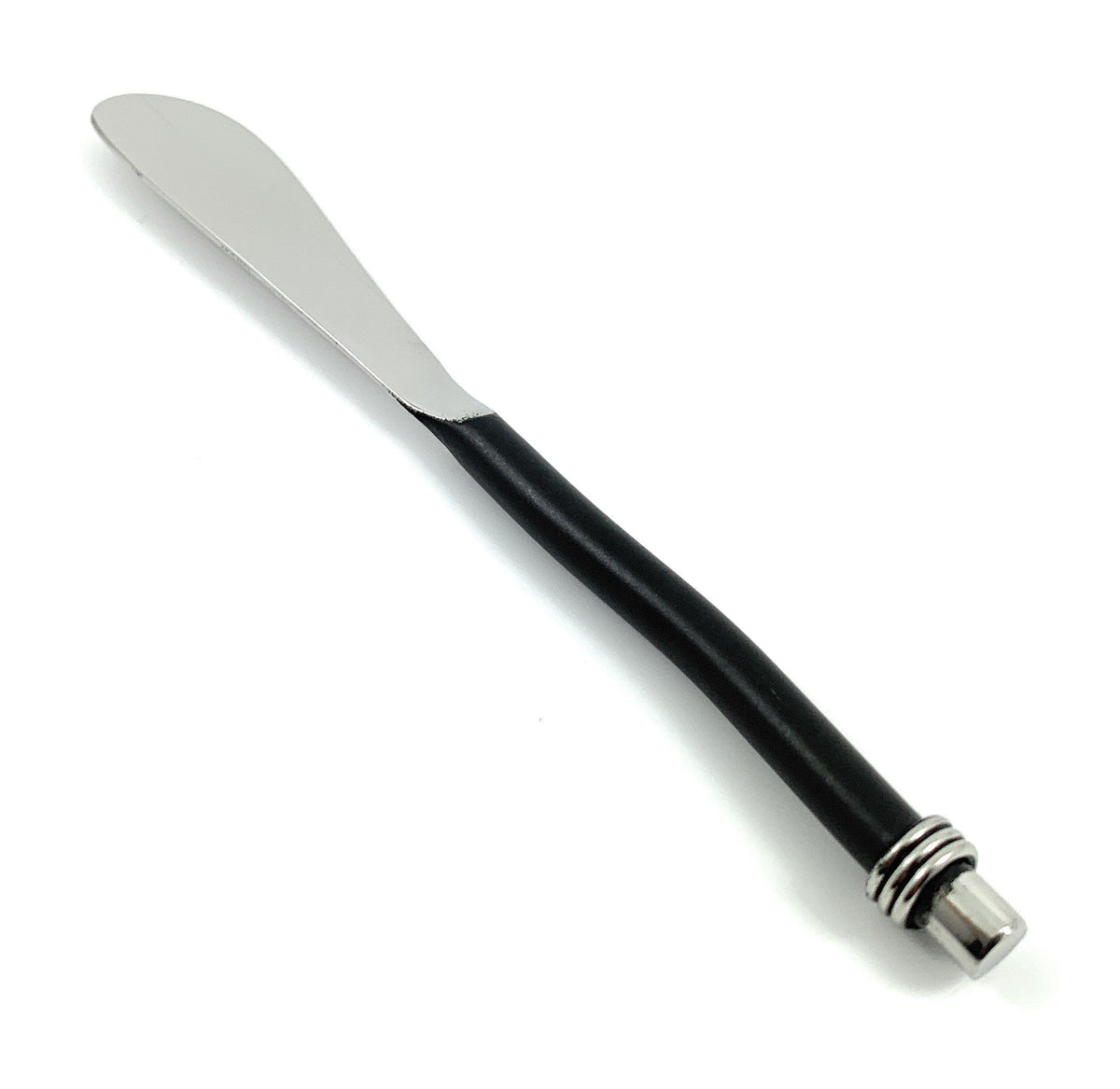 Black Handle Butter Spreaders - Set of 6