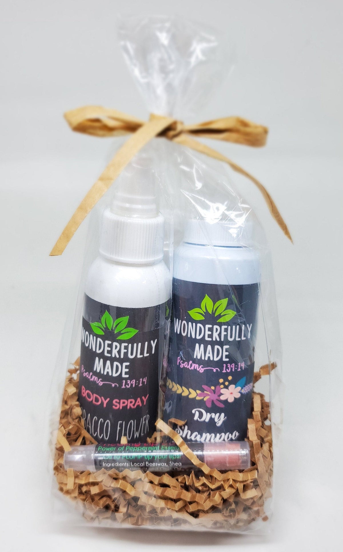 Spa Gift Basket for Her | Body Spray, Dry Shampoo & Tinted Lip Balm