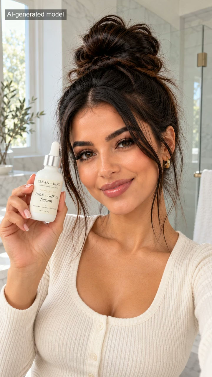 Copper Peptide Face Serum with Niacinamide & Vitamin C, 2 oz